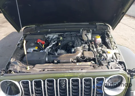 2024 Jeep Wrangler 4-Door Sahara 4X4 z USA, uszkodzony, nr VIN 1C4PJXEG1RW242431